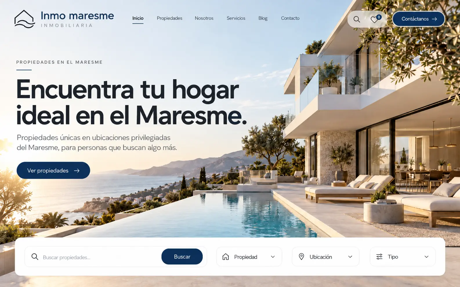 Diseño web para inmobiliaria en el Maresme | Jesusmora.es